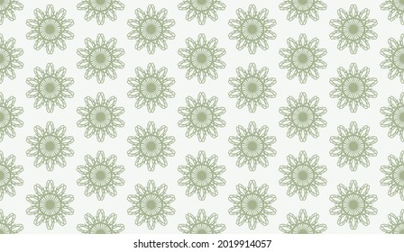 seamless pattern background. abstract floral pattern. mandala pattern. hand drawn seamless pattern. contemporary batik motif