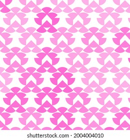 Seamless pattern background in abstract style on white background.