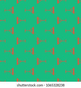 Seamless pattern background with alcohol cocktail drinks of martini, margarita, tequila or vodka.