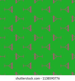Seamless pattern background with alcohol cocktail drinks of martini, margarita, tequila or vodka.