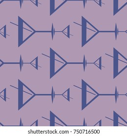 Seamless pattern background with alcohol cocktail drinks of martini, margarita, tequila or vodka.