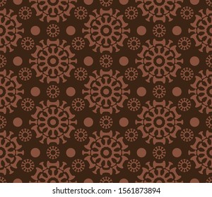 seamless pattern background, arabic floral motifs. simple flat and minimalist.