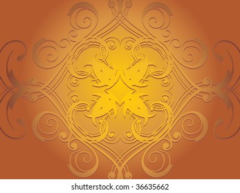 seamless pattern background with artistic design