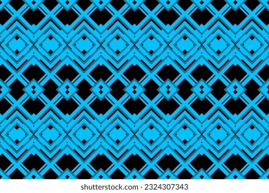 Seamless pattern background from a blue geometric. seamless for fashion, cover skin, card, carpet, wrapping paper.