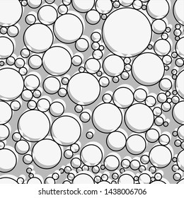 Seamless pattern, background, circle, ball. Print for fabric, paper.