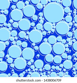 Seamless pattern, background, circle, ball. Print for fabric, paper.