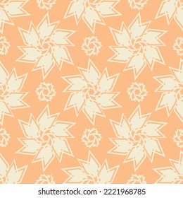 Seamless pattern, background. Colored geometric abstraction. Useful as design element for texture and artistic compositions.