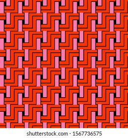Seamless pattern background. colorful pattern design with a black background.  vector, eps 10