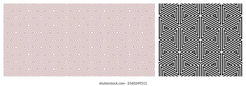 Seamless pattern, Seamless background, Colors easily changed, Vector illustration.