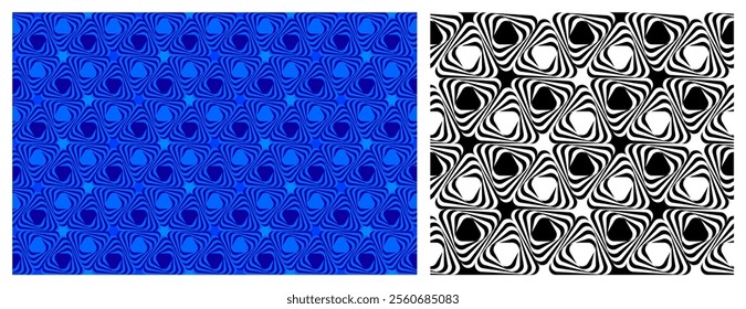 Seamless pattern, Seamless background, Colors easily changed, Vector illustration.