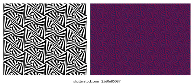 Seamless pattern, Seamless background, Colors easily changed, Vector illustration.