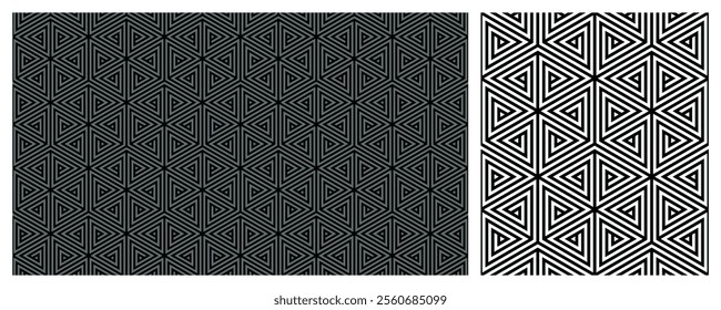 Seamless pattern, Seamless background, Colors easily changed, Vector illustration.