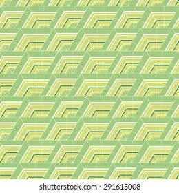 Seamless pattern for background, composed of repeating geometric shapes.
