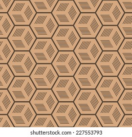 A seamless pattern background with a cubic style