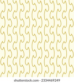 Seamless Pattern Background with Curvy Lines