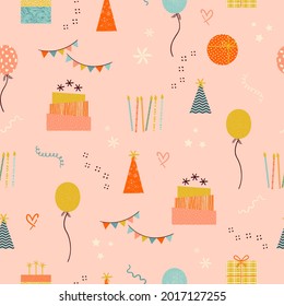 Seamless pattern background for decorating, wallpaper, wrapping paper, prints, poster, fabric, textile.