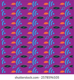 seamless pattern with background design