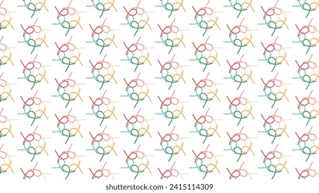 Seamless pattern background design vector image. simple texture wallpaper geometric design