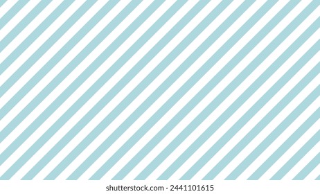 Seamless Pattern Background with Diagonal Stripes in Crisp Blue