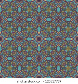 Seamless pattern background. Ethnic design