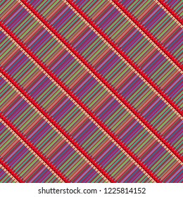 Seamless pattern background fairy multicolored pencil.