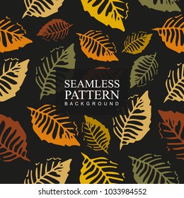 Seamless pattern background flower. Texture for backgrounds. Floral ornament, seamless texture for wallpapers, textile, wrapping. Hand drawn background vector illustration