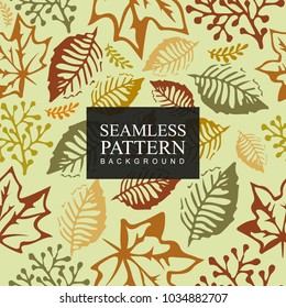 Seamless pattern background flower. Texture for backgrounds. Floral ornament, seamless texture for wallpapers, textile, wrapping. Hand drawn background vector illustration