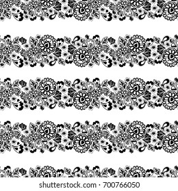 Seamless Pattern Background Flowers