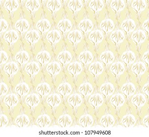 seamless pattern background with flowers cal, Print
