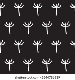 Seamless Pattern Background. Funny Positive Sketch Drawn Element Textile. Baby Kid Clothing Fabric Print. Simple Graphic Shape Wrapping Paper design. Wallpaper Abstract Line Art Pattern Swatch.