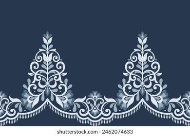 Seamless pattern background Geometric ethnic oriental ikat seamless pattern traditional Design for background, carpet, wallpaper, clothing, wrapping, Batik, fabric, illustration embroidery.

