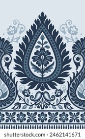 Seamless pattern background Geometric ethnic oriental ikat seamless pattern traditional Design for background, carpet, wallpaper, clothing, wrapping, Batik, fabric, illustration embroidery.

