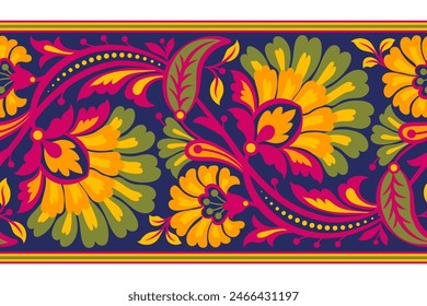 Fondo de patrón sin costuras Ikat étnico geométrico oriental patrón sin costuras tradicional Diseño para fondo, alfombra, Fondo de pantalla, ropa, envoltura, Batik, tela, ilustración bordado.

