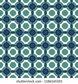 Seamless pattern background with geometric shapes, colorful illustration