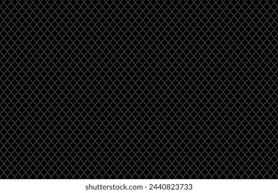 Seamless pattern. Background. Gray honeycombs on a black background. Vector illustration Flyer background design, advertising background, fabric, clothing, texture, textile pattern.