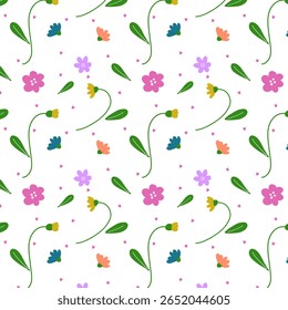 Seamless pattern background Kids Digital Design, Colorful Print Design. This design is suitable for scrapbooking, wallpaper, Vinyl stickers, stickers, Clothing printing, Printable decorations.	