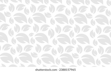 fondo de patrón transparente de hojas y plantas