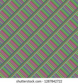Seamless pattern background magian multicolored pencil.