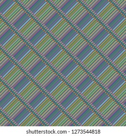Seamless pattern background magical multicolor pencil.