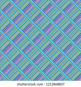 Seamless pattern background magical multicolored pencil.