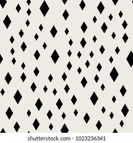 Seamless pattern background. Modern abstract and Classical antique concept. Geometric creative design stylish theme. Illustration vector. Black and white color. Rectangle Diamond square shape
