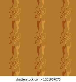 Seamless pattern background of multicolored lines with scribbler.