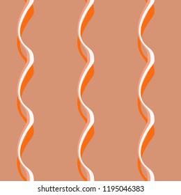 Seamless pattern background with multi-colored wavy lines.