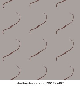 Seamless pattern background with multi-colored wavy lines.