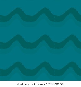 Seamless pattern background with multi-colored wavy lines.