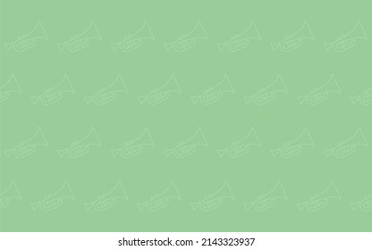 seamless pattern background with musical instrument theme