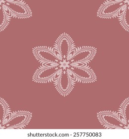 Seamless pattern background with ornament. Abstract background