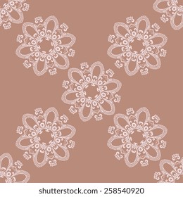 Seamless pattern background with ornament. Abstract background
