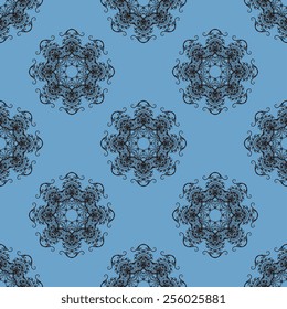 Seamless pattern background with ornament. Decorative pattern