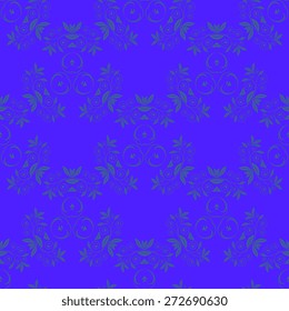 Seamless pattern background with ornament. Wallpaper pattern